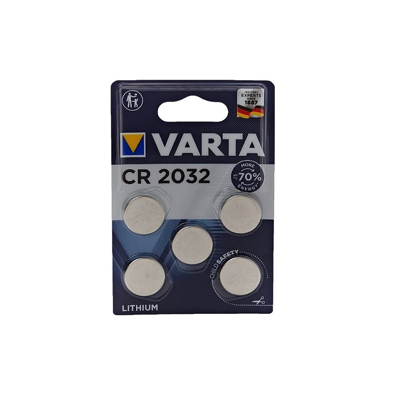 Varta CR2032 litiumbatteri 3 V, 5-pack