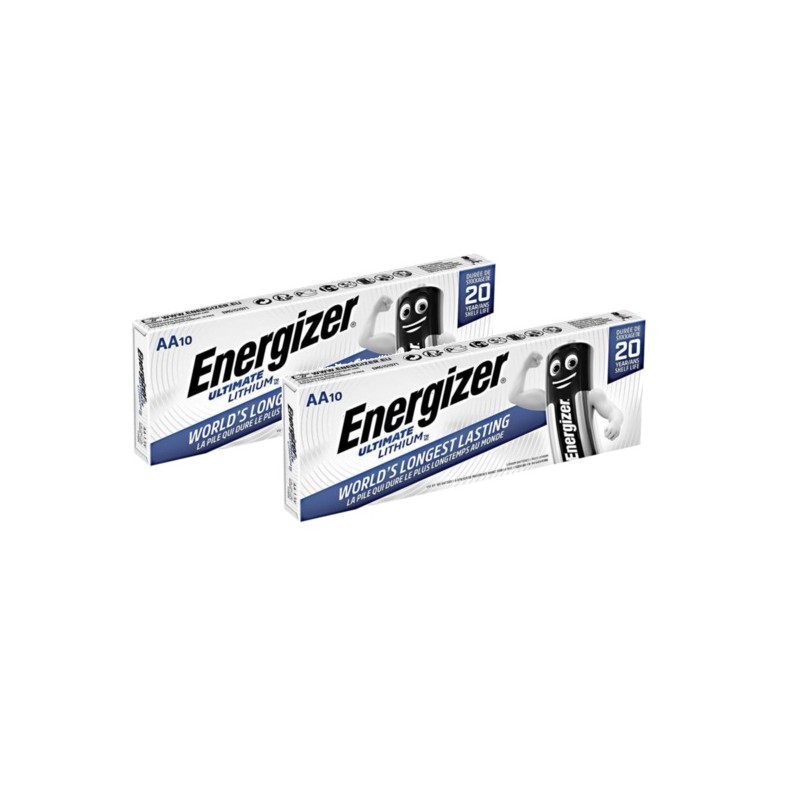 4 x Energizer L91 Ultimate Lithium AA lithium batteries