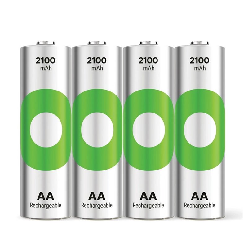 4 PCS GP RECYKO RECHARGEABLE AA 2100