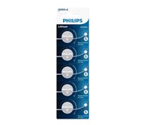 5 PCS BUTTONCELL LITHIUM Philips CR2032