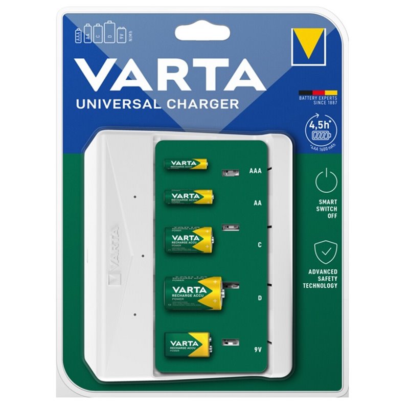 VARTA UNIVERSAL BATTERYCHARGER