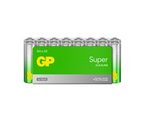 16 PCS GP 15AS, LR06, AA SUPER G-TECH