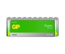 20 PIECES GP15AS, LR06, AA SUPER G-TECH