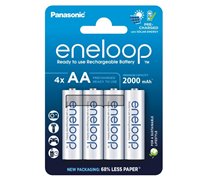 4 STUKS ENELOOP OPLAADBAAR AA 2000mAh