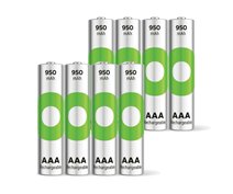 8 STUKS GP RECYKO OPLAADBAAR AAA 950mAh