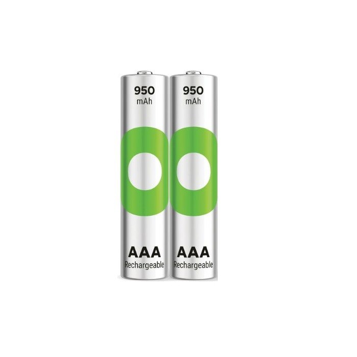 2 PCS GP RECYKO RECHARGEABLE 1000AAA