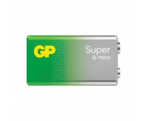 8 STUKS GP 1604AS, 6LR61, 9VOLT SUPER G-TECH