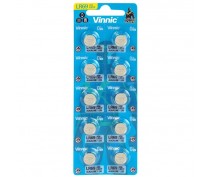 10 STUKS VINNIC LR69, L1142, AG12, 186A