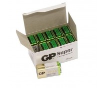 10 PCS GP 1604AS, 6LR61 9VOLT SUPER ALKALINE