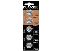 2 PCS BUTTONCELL LITHIUM DURACELL CR2016